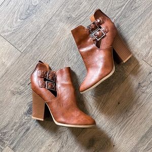 Brown Ankle Booties
